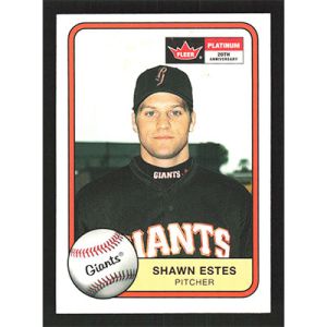 2001 Fleer Platinum #20 Shawn Estes