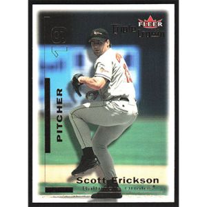 2001 Fleer Triple Crown #223 Scott Erickson