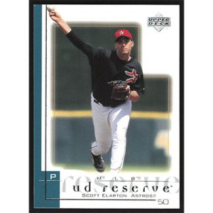 2001 UD Reserve #89 Scott Elarton