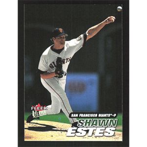 2001 Ultra #98 Shawn Estes