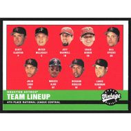 2001 Upper Deck Vintage #172 S. Elarton/M. Meluskey/J. Bagwell/C. Biggio/B. Spiers/J. Lugo/M. Alou/R. Hidalgo/L. Berkman Team Checklist