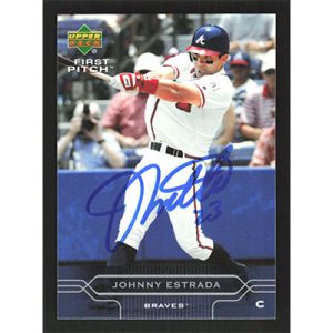 2005 Upper Deck First Pitch #19 Johnny Estrada Autographed