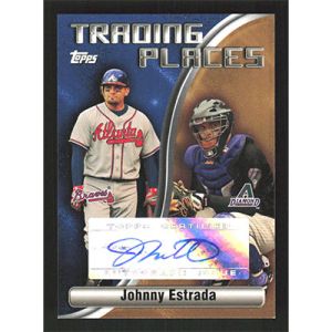 2006 Topps Trading Places Autographs #TPA-JE Johnny Estrada Autographed