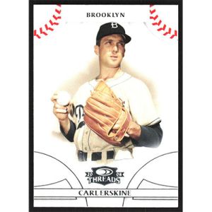 2008 Donruss Threads #14 Carl Erskine
