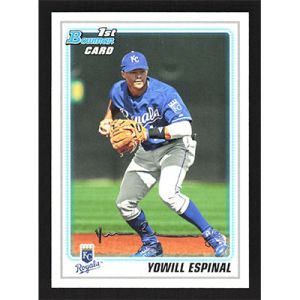 2010 Bowman Prospects #BP84 Yowill Espinal