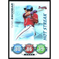 2010 Topps Attax Silver Foil #NNO Yunel Escobar Hot Streak
