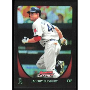 2011 Bowman Chrome Refractors #112 Jacoby Ellsbury