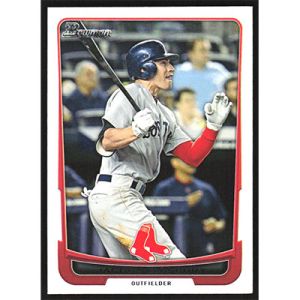 2012 Bowman #20 Jacoby Ellsbury