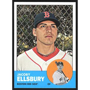 2012 Topps Heritage #115 Jacoby Ellsbury