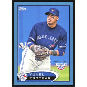 2012 Topps Opening Day Blue #115 Yunel Escobar