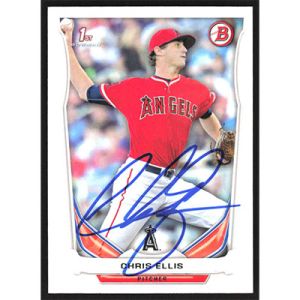 2014 Bowman Draft #DP67 Chris Ellis Autographed