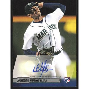 2014 Stadium Club Autographs #SCA-RE Roenis Elias Autographed