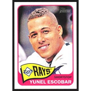 2014 Topps Heritage #111 Yunel Escobar