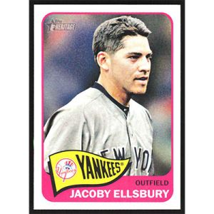 2014 Topps Heritage #454 Jacoby Ellsbury SP