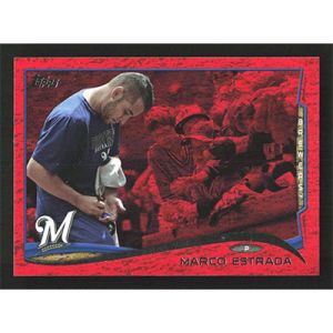 2014 Topps Red Foil #598 Marco Estrada