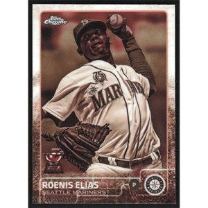 2015 Topps Chrome Sepia Refractors #20 Roenis Elias