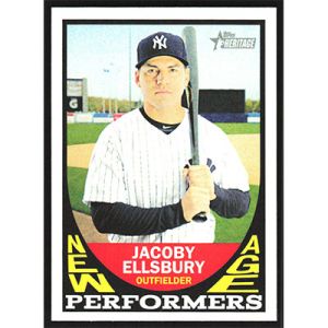 2016 Topps Heritage New Age Performers #NAP-JE Jacoby Ellsbury