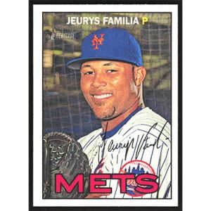 2016 Topps Heritage #35 Jeurys Familia