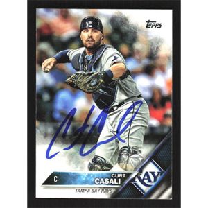 2016 Topps #540 Curt Casali Autographed