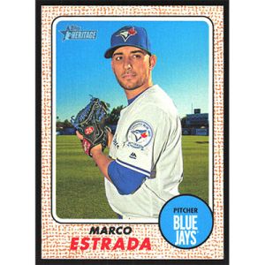 2017 Topps Heritage #61 Marco Estrada