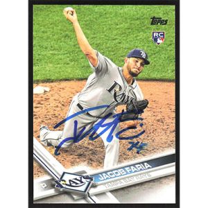 2017 Topps Update #US240 Jacob Faria Autographed