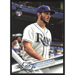 2017 Topps Update #US240 Jacob Faria SP - White Jersey