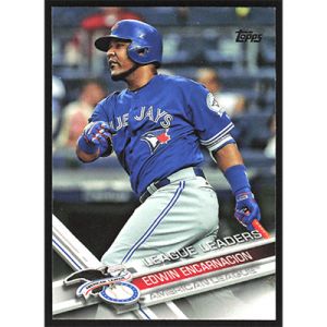 2017 Topps #195 Edwin Encarnacion League Leaders
