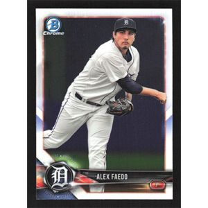 2018 Bowman Chrome Prospects #BCP124 Alex Faedo