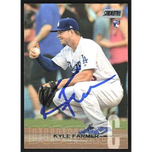 2018 Stadium Club #92 Kyle Farmer Autographed