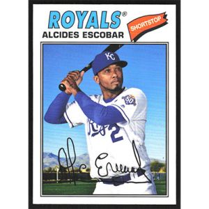 2018 Topps Archives #157 Alcides Escobar