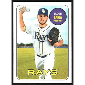 2018 Topps Heritage #342 Jacob Faria