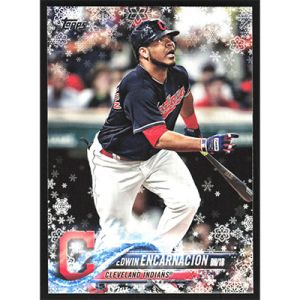 2018 Topps Wal-Mart Holiday Snowflake #HMW3 Edwin Encarnacion