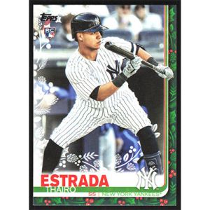 2019 Topps Wal-Mart Holiday #HW114 Thairo Estrada
