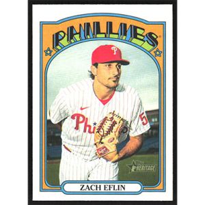 2021 Topps Heritage #318 Zach Eflin