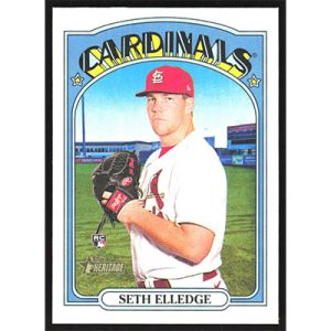 2021 Topps Heritage #549 Seth Elledge