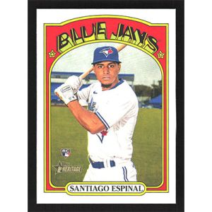 2021 Topps Heritage #630 Santiago Espinal