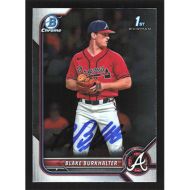 2022 Bowman Draft Chrome #BDC-10 Blake Burkhalter Autographed