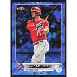 2022 Topps Chrome Sapphire #557 Kyle Farmer