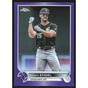 2022 Topps Chrome Update Purple Refractors #USC7 Adam Engel
