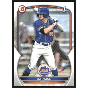 2023 Bowman Draft #BD-152 AJ Ewing