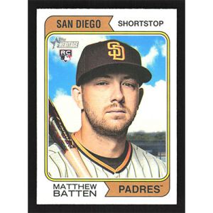 2023 Topps Heritage #154 Matthew Batten