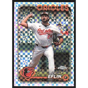 2024 Topps Chrome Update X-Fractors #USC10 Zach Eflin