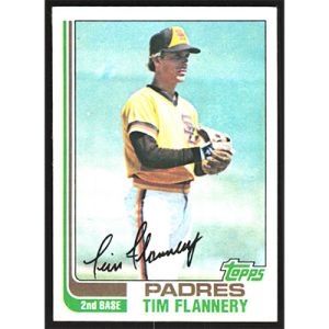 1982 Topps #249 Tim Flannery