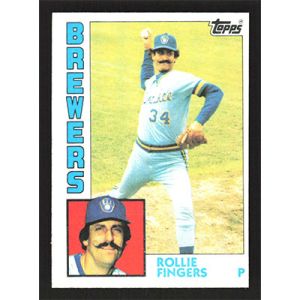 1984 Topps #495 Rollie Fingers