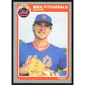 1985 Fleer #78 Mike Fitzgerald