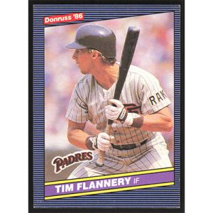 1986 Donruss #383 Tim Flannery