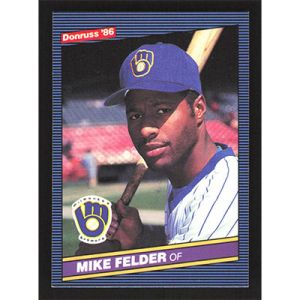 1986 Donruss #634 Mike Felder