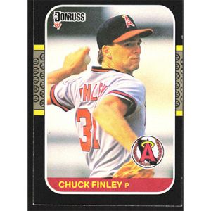 1987 Donruss #407 Chuck Finley