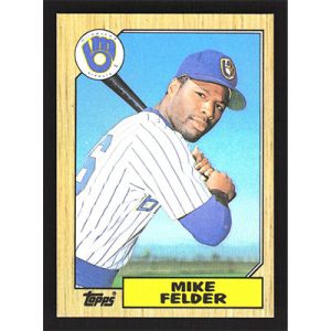 1987 Topps #352 Mike Felder