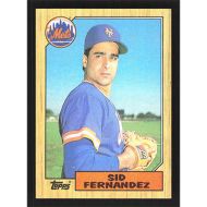 1987 Topps #570 Sid Fernandez